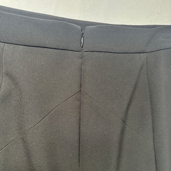 Tommy Hilfiger Black Pencil Skirt Size 14 Classic Preppy Office Career Workwear - Picture 5 of 8